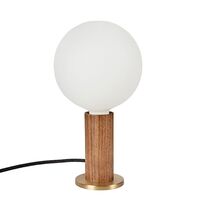 Knuckle Table Lamp Walnut M. Sphere IV Bulb