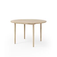 Heritage Eettafel Ø120 Eiken Wit Geolied