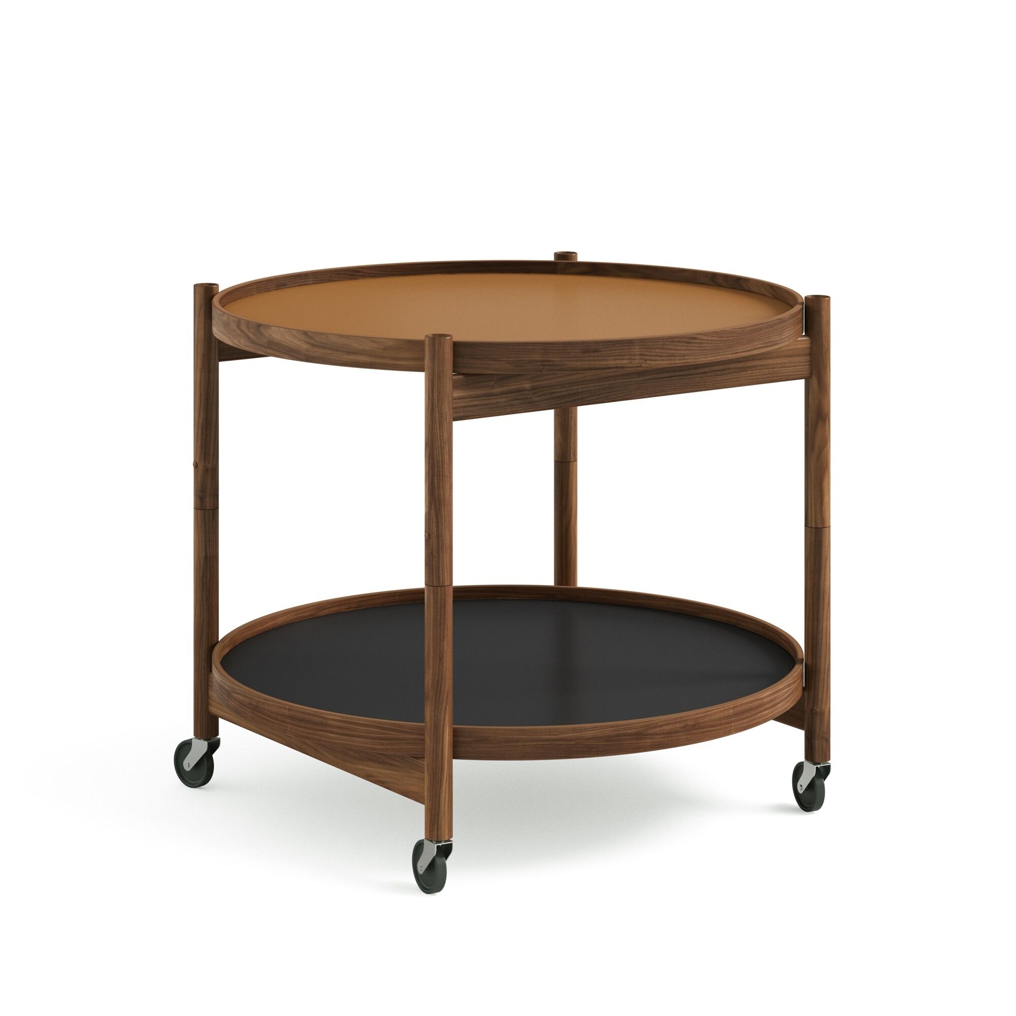 Blling Bakkebord 60 Valnd med Plader I Cognac/Sort