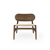 Ferdinand Armchair Smoked Oak/Cream 0019
