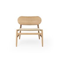 Ferdinand Armchair Oak/Cream 0019