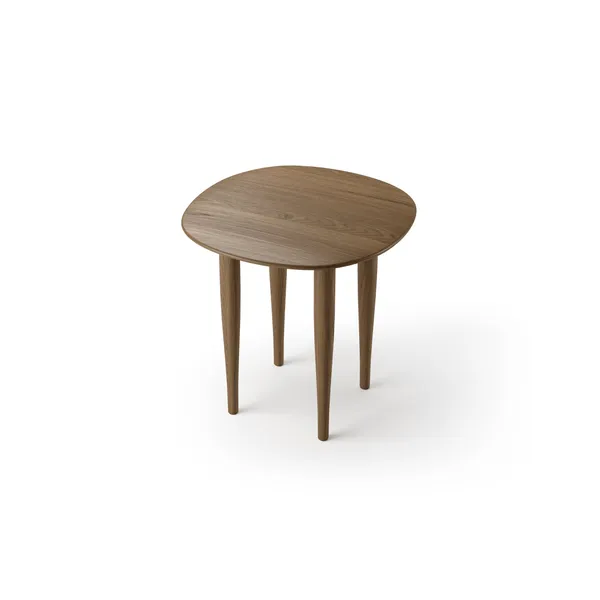 Jari Sidebord 45x45 cm Røget Egetræ