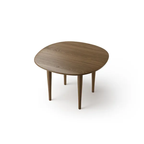 Jari Sidebord 60x60 cm Røget Egetræ