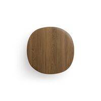 Jari Sidebord 60x60 cm Røget Egetræ