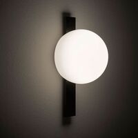 Circ Wandlampe mit vergoldeter Platte