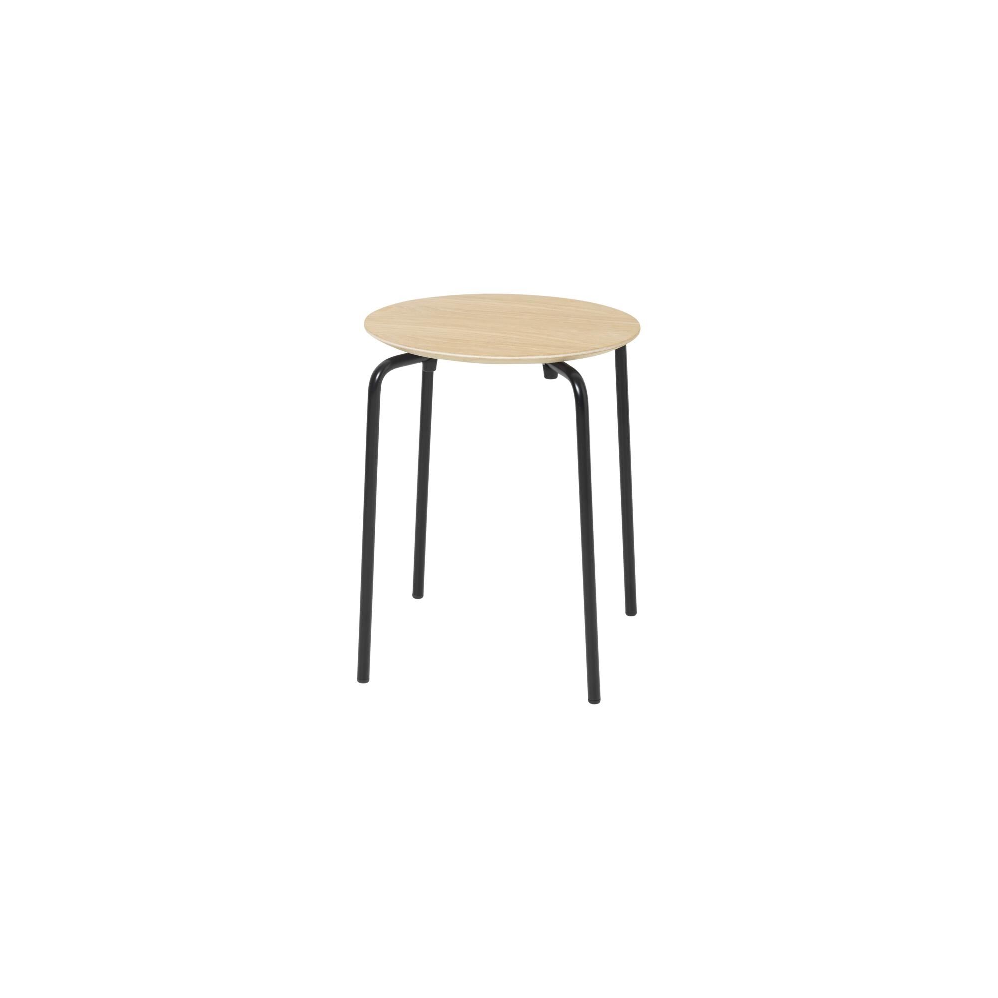Tabouret Herman Chêne Blanc Huilé