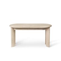 Bevel Bench White Oiled Oak