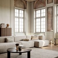 Catena Sofa Armrest R L401 Rich Linen Natural