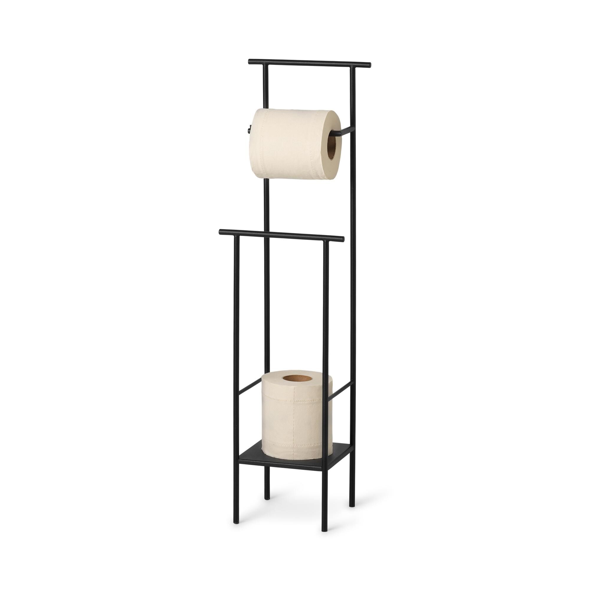 Dora Toalettpapirholder Sort