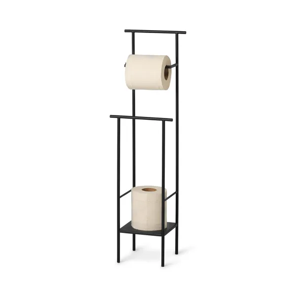 Dora Toiletpapir Stativ Sort