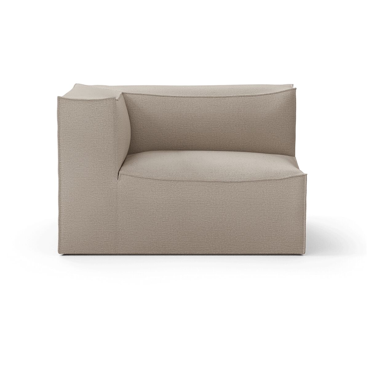 Catena Sofa Armrest L S400 Cotton Linen Natural
