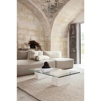 Catena Sofa Armrest L S400 Cotton Linen Natural