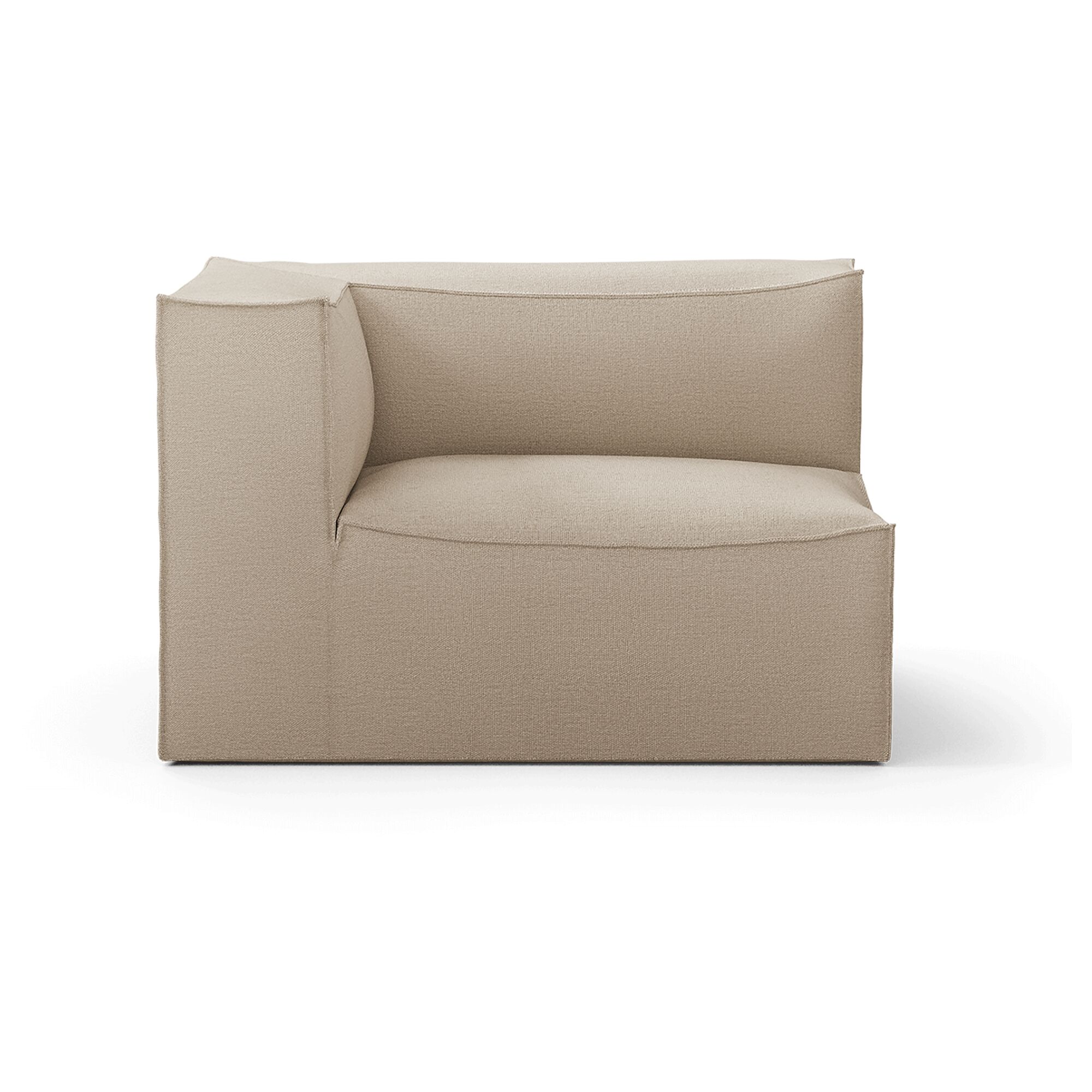 Catena Sofa Armrest L S400 Rich Linen Nat