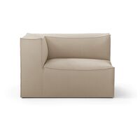 Catena Sofa Armlehne L S400 Rich Linen Nat