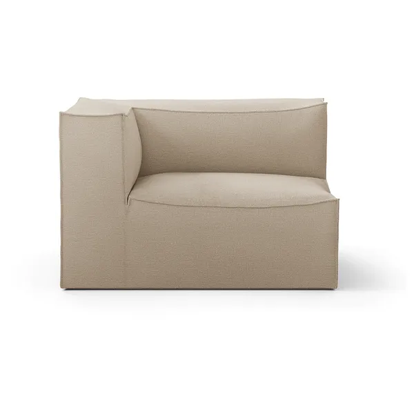 Catena Sofa Armlehne L S400 Rich Linen Nat