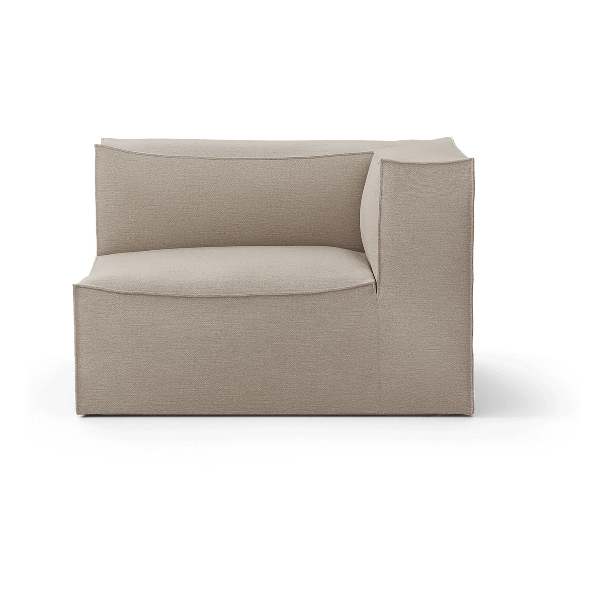 Catena Sofa Armrest R S401 Cotton Linen Natural