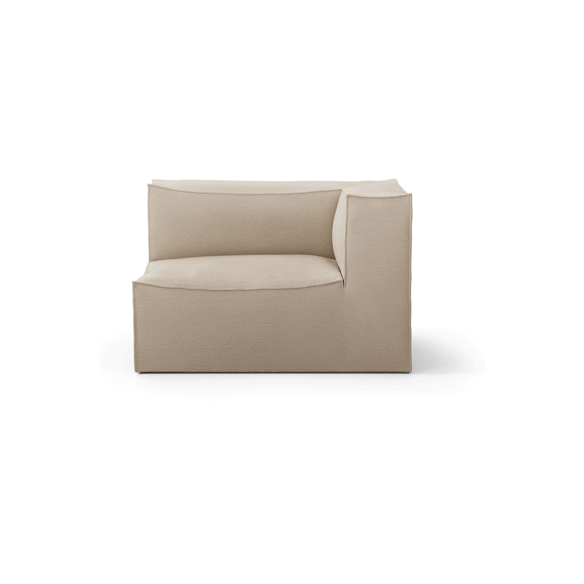 Catena Sofa Armrest R S401 Rich Linen Natural