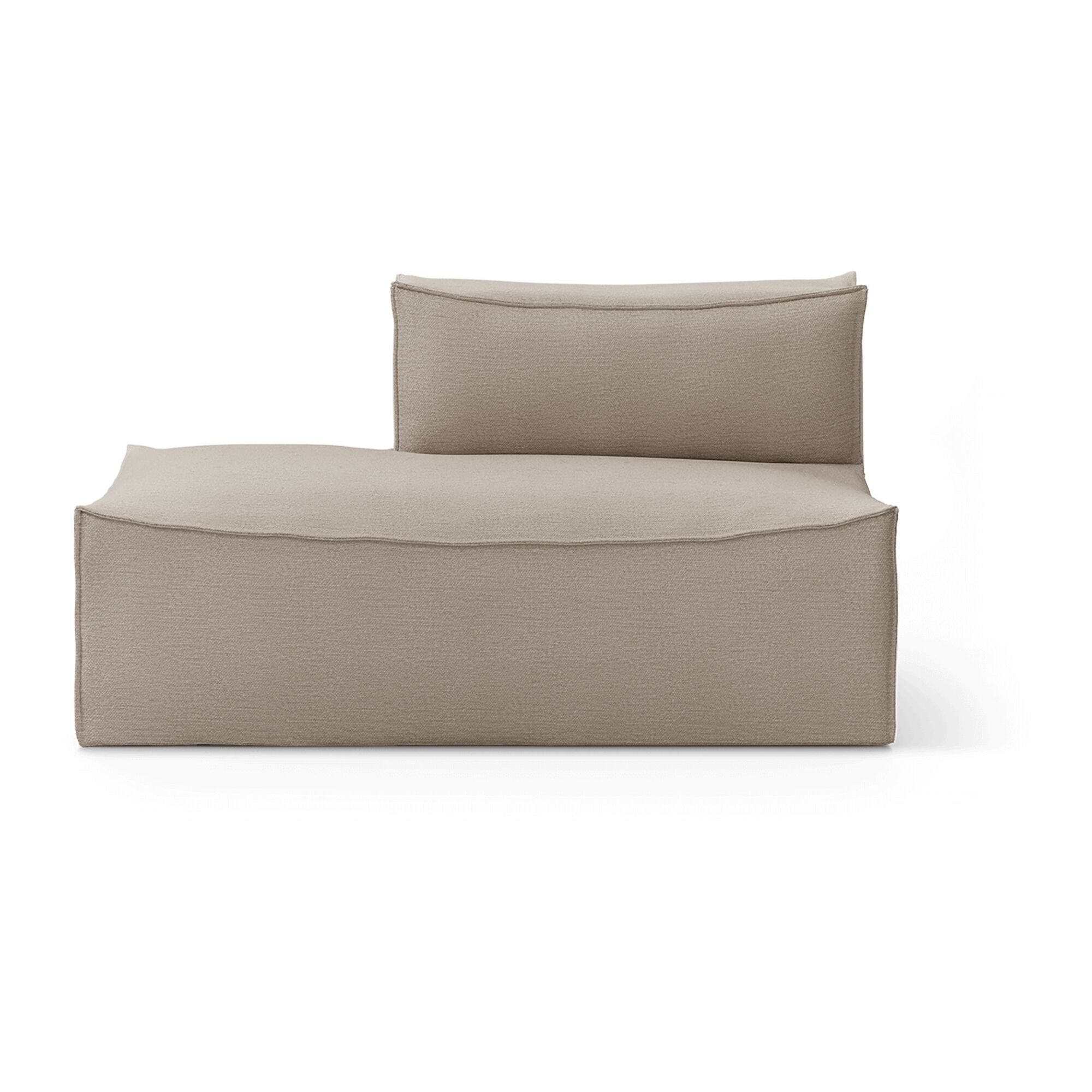 Catena Sofa Åpen L S300 Bomull Lin Naturfarget