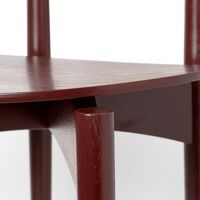 Herman Dining Chair Ash/Red Brown