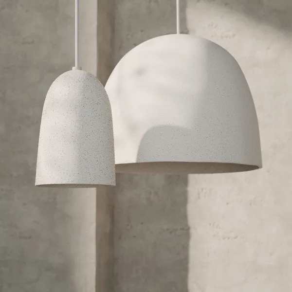 Speckle Pendant Large Off-white
