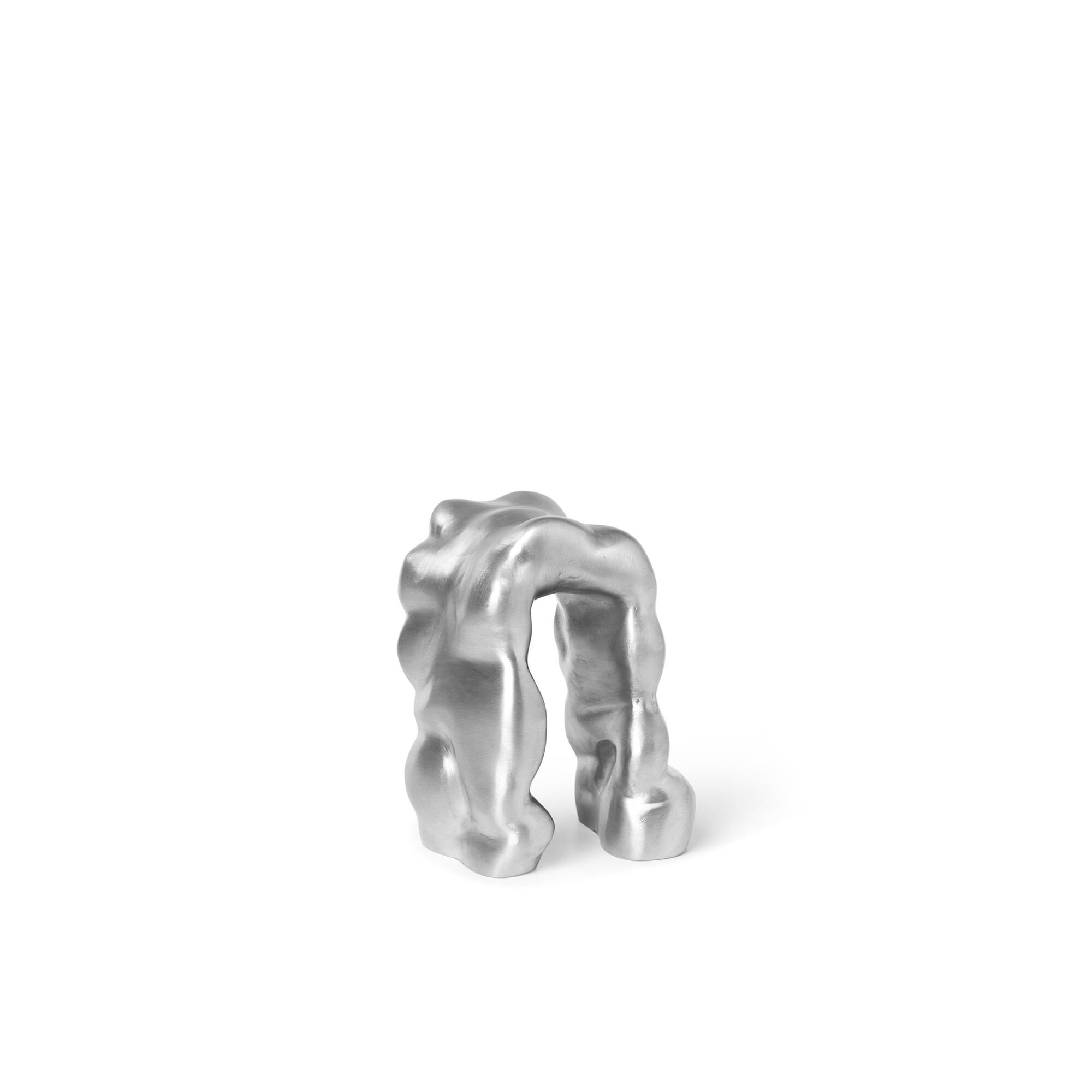 Morf Skulptur Børstet Aluminium