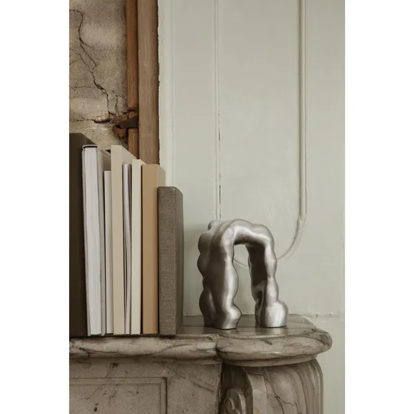 Morf Sculpture Brushed Aluminum