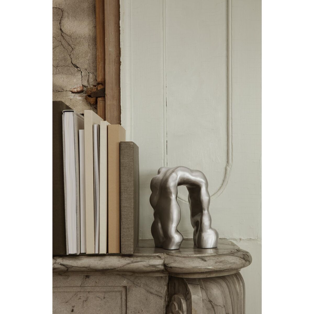 Morf Sculpture Brushed Aluminum