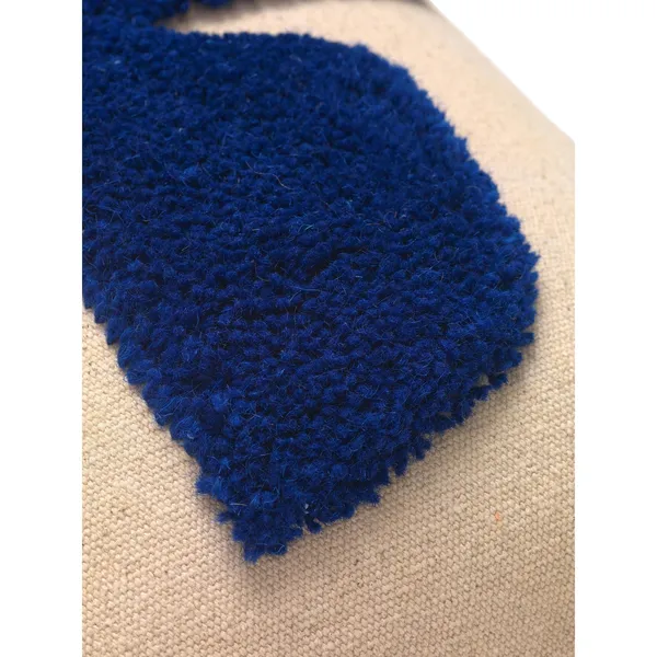 Lay Pude Rektangulær Sand/Bright Blue
