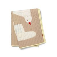 Bird Quilted Rug Zand