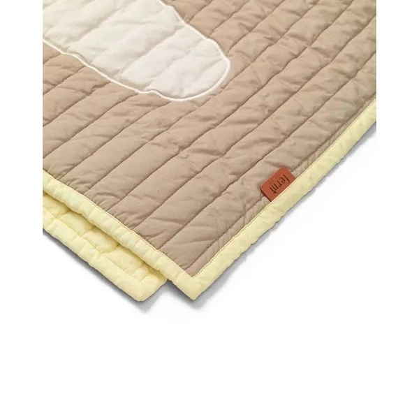 Bird Quilted Rug Sand