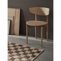 Check Wool Jute Rug 70x180 Coffee/Natural