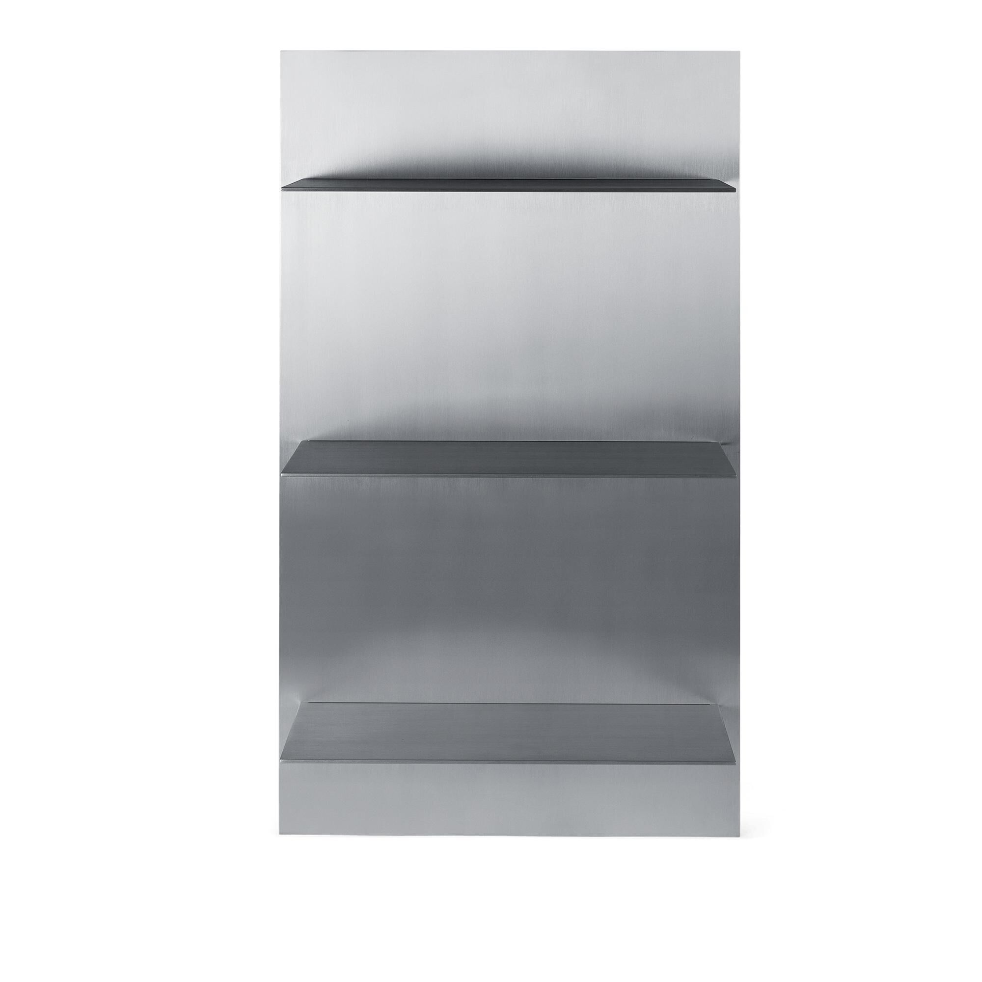 Étagère Murale de Rangement en Aluminium Triple