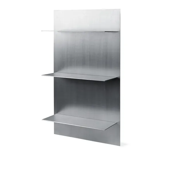 Storage Wall Shelf Triple Aluminum