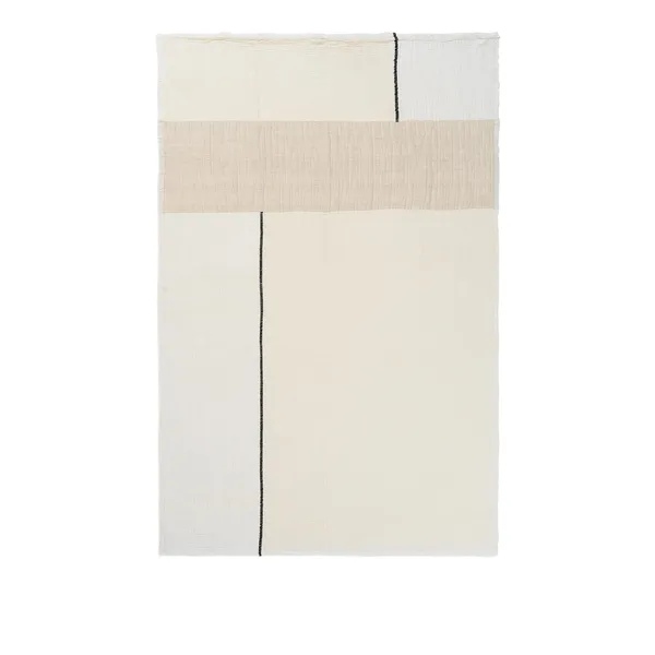 Dela Tapijt Naturel/Gebroken Wit