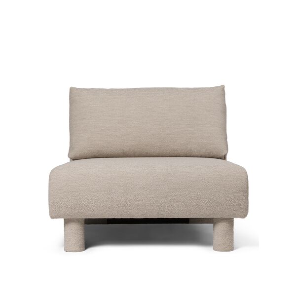 Dase Modul Sofa Center Weiches Bouclé/Natur