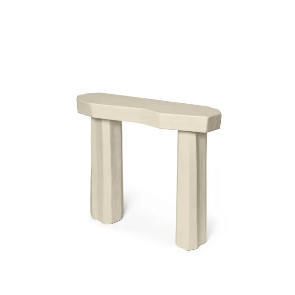 Staffa Console Table Ivory
