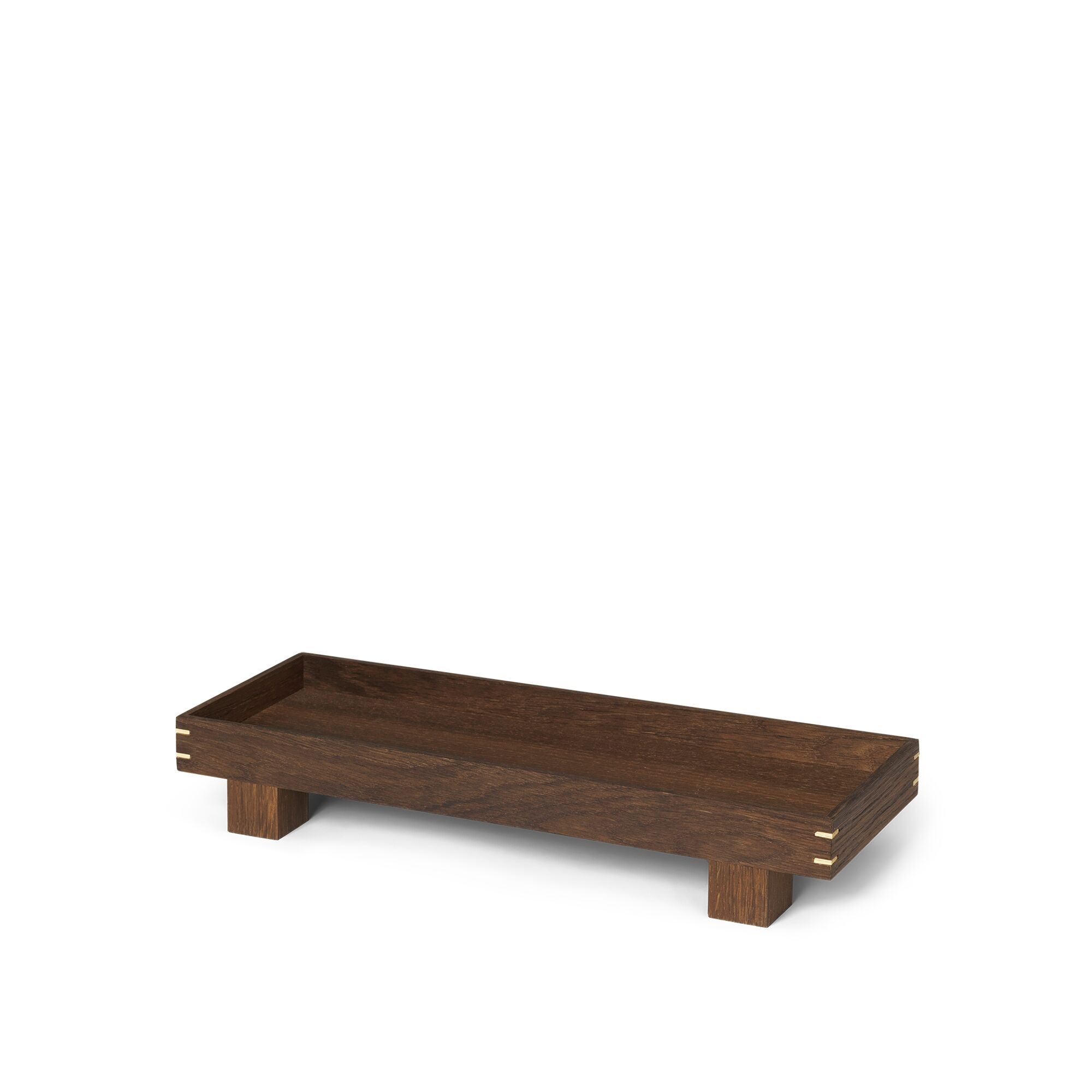 Bon Plateau en Bois Extra Petit Chêne Fumé