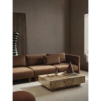 Dase Modul Sofa Left Soft Bouclé/Dark Brown