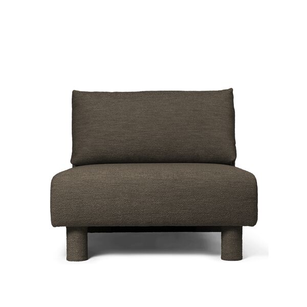 Dase Modul Sofa Center Soft Bouclé/Mørkebrun