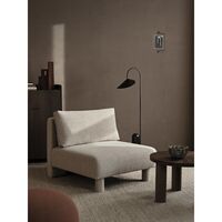 Dase Modular Sofa Center Soft Bouclé/Mørkebrun