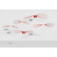 VERTIGO NOVA Limited Edition Pendelleuchte Medium Vermillion