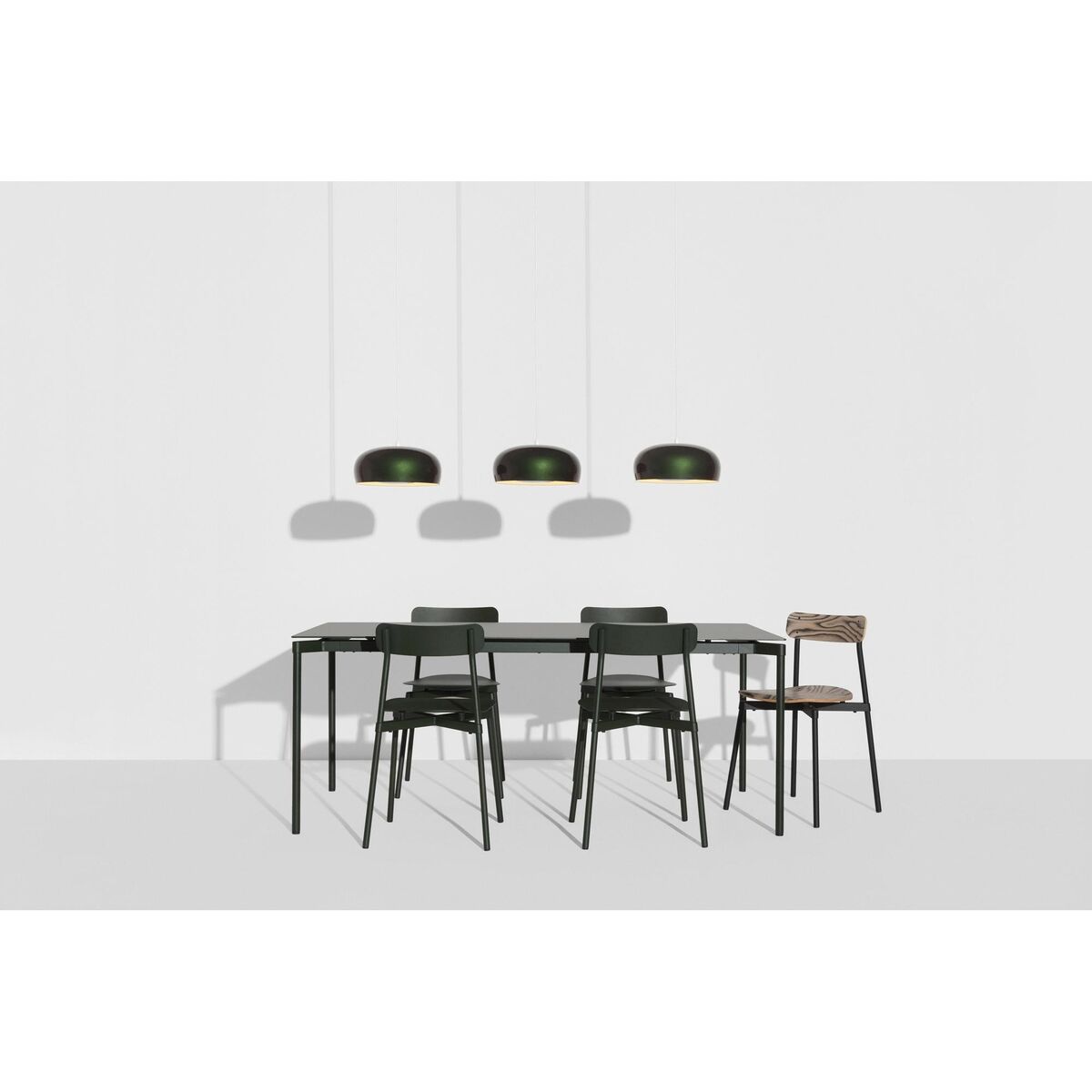 Brush 60 Pendant Gray CE