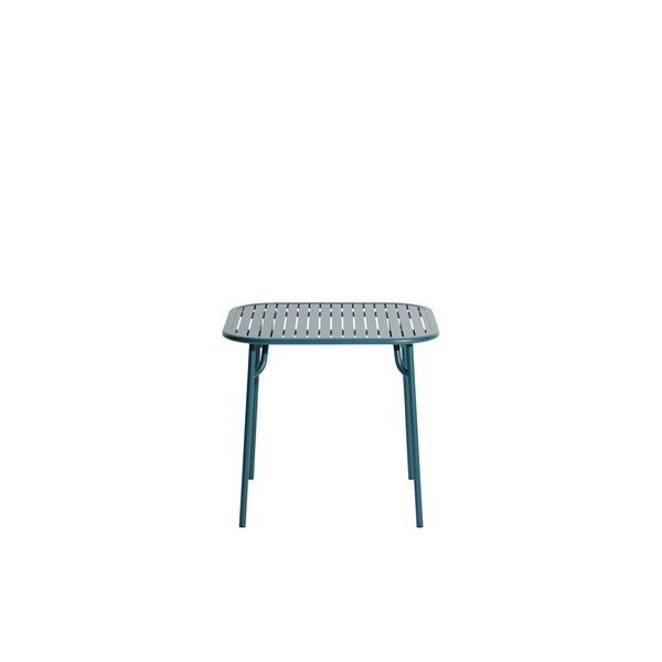 WEEK-END Quadratischer Tisch 85X85 Meerblau