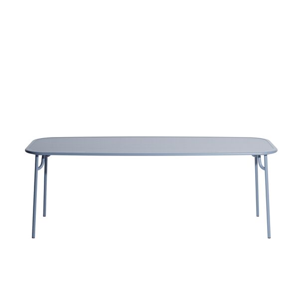 WEEK-END Rektangulært Bord 85x220 Blue Pigeon