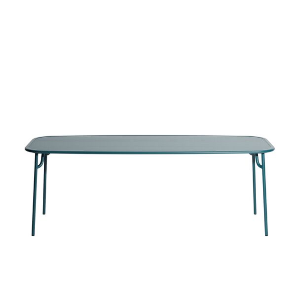 WEEK-END Rektangulært Bord 85x220 Ocean Blue