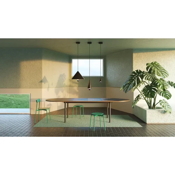 FROMME Stool Pastel Green