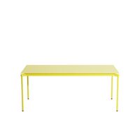 FROMME Rectangular Table 90x180 Yellow