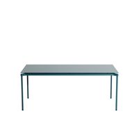 FROMME Rectangular Table 90x180 Ocean Blue