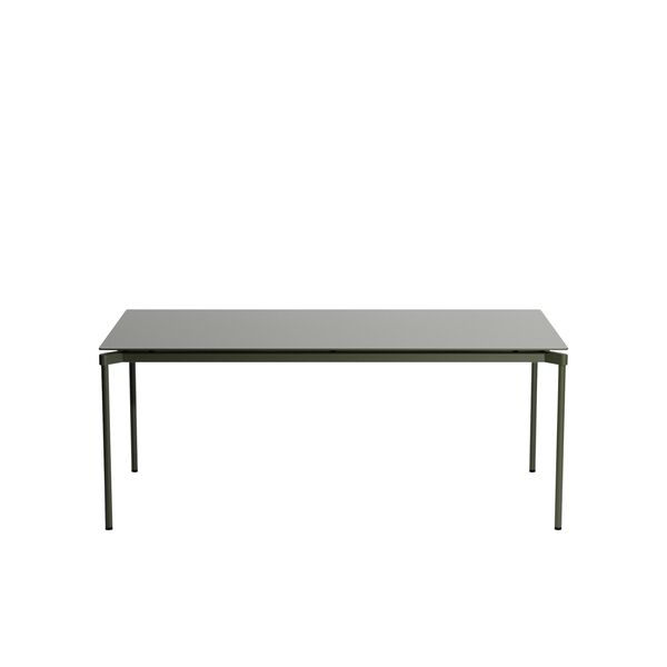 FROMME Rektangulært Bord 90x180 Glass Green