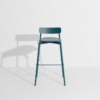 FROMME Bar Stool H75 Ocean Blue